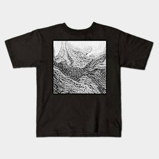 Noise Black And White Kids T-Shirt